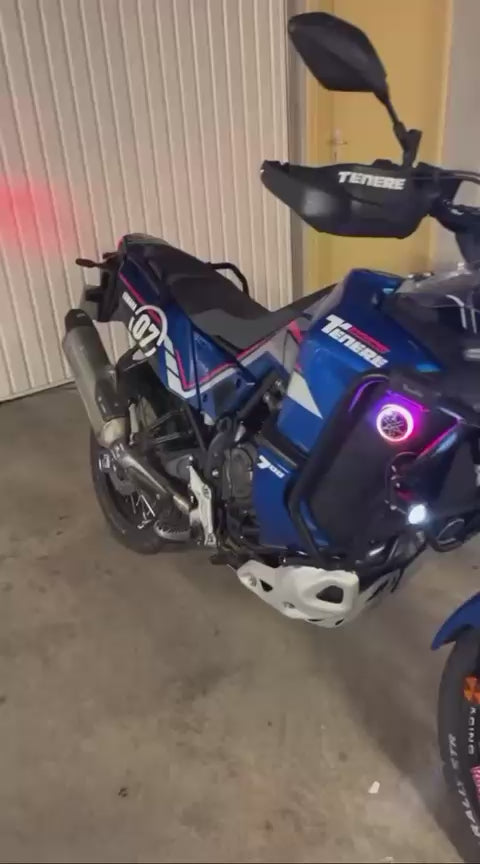 Logo LED YAMAHA RGB Connecté 55mm