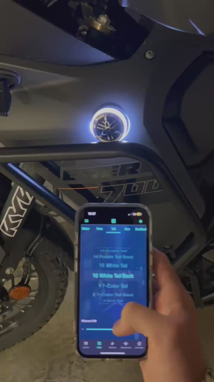 Logo LED YAMAHA RGB Connecté 55mm